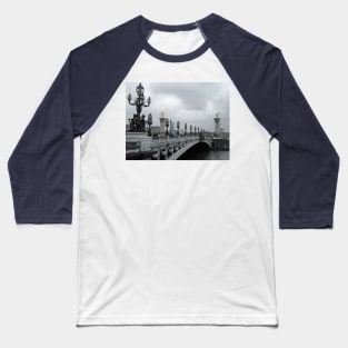 Paris Pont Alexandre III Baseball T-Shirt